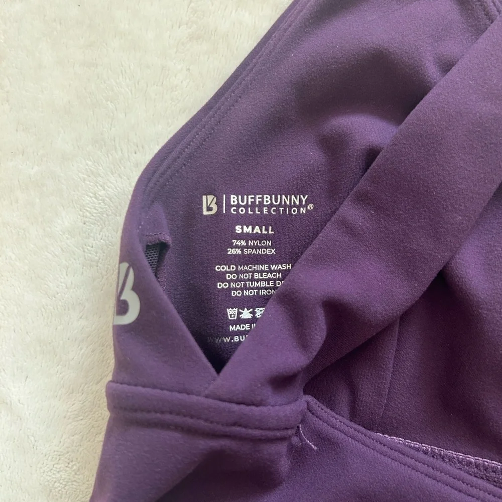 Buffbunny Alpha Sports Bra Eggplant Purple - Picture 4 of 6